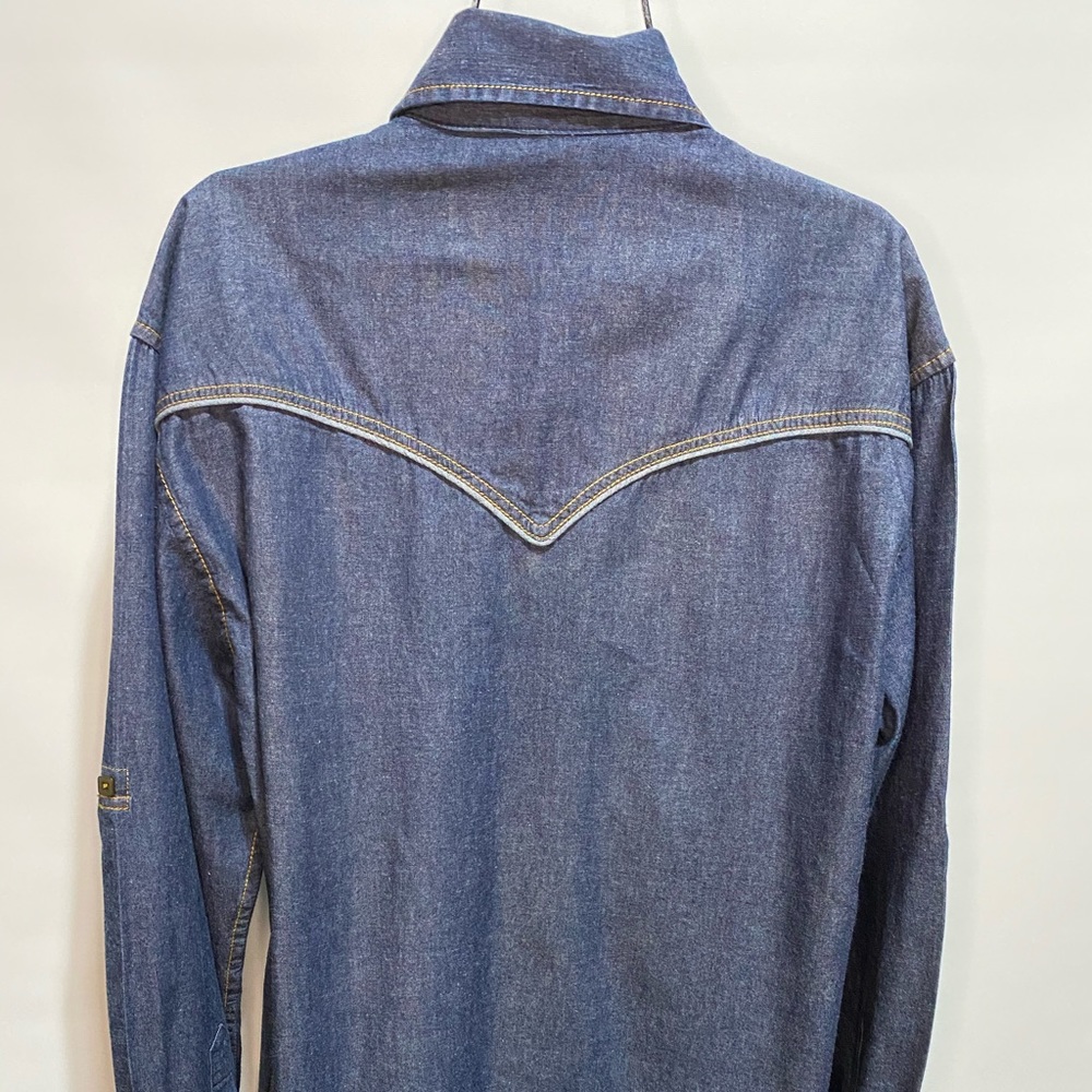 Denim dress shirt